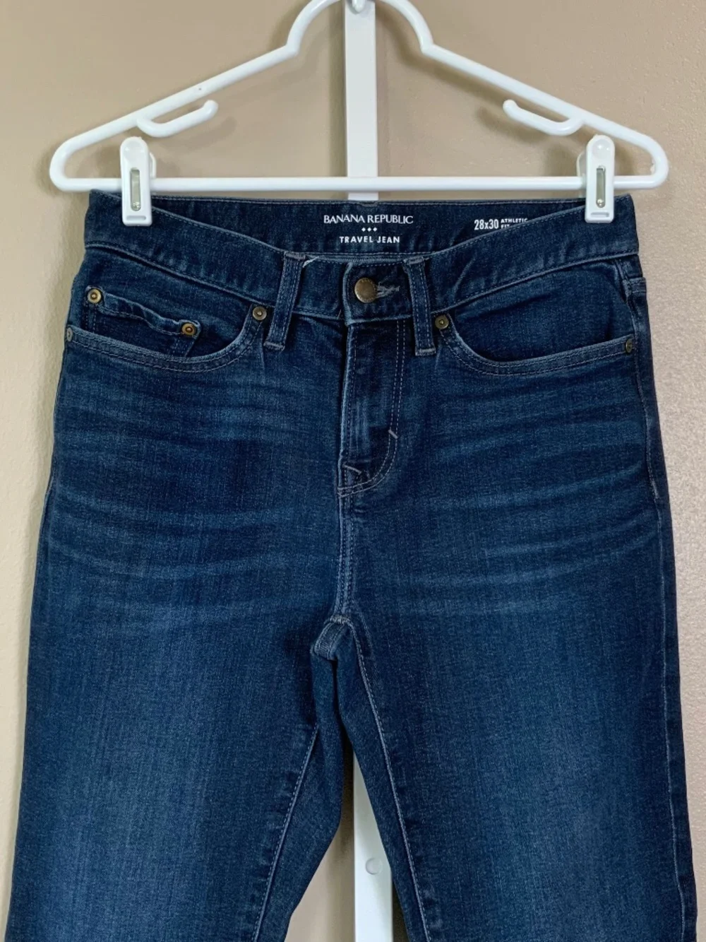 Banana Republic Washwell Athletic Fit Travel Jeans